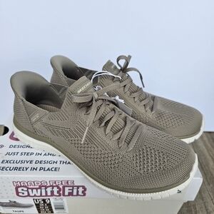 Skechers Taupe Swift Fit Sneakers